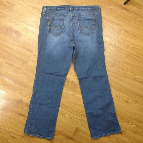 Nine West Women's Blue Boot Cut Jeans - Picture 2 of 5